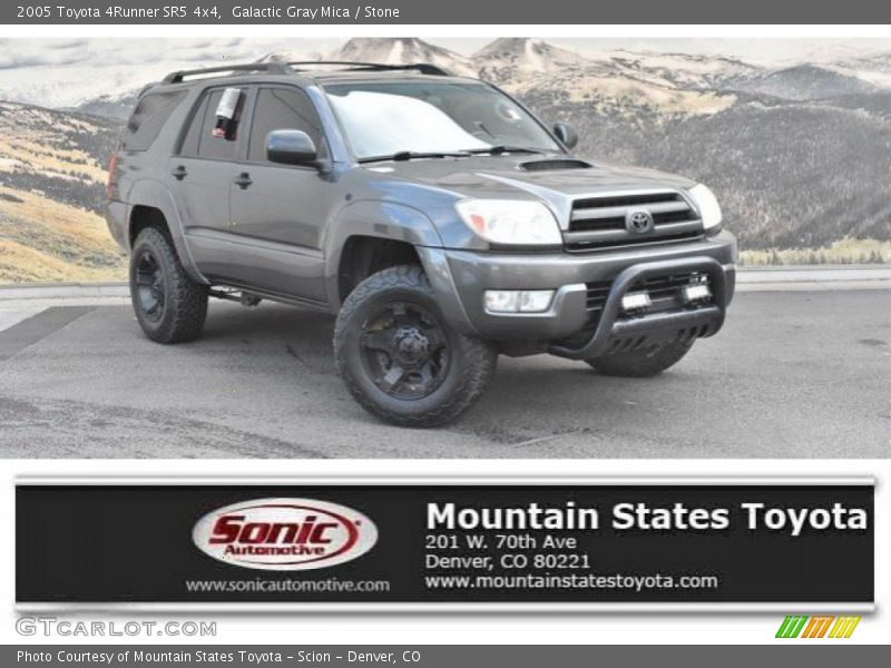 Galactic Gray Mica / Stone 2005 Toyota 4Runner SR5 4x4