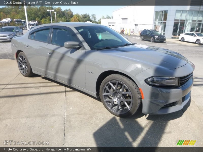 Destroyer Gray / Black 2018 Dodge Charger R/T