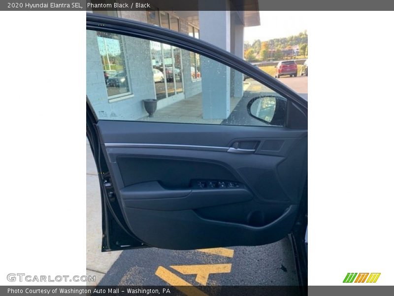 Phantom Black / Black 2020 Hyundai Elantra SEL