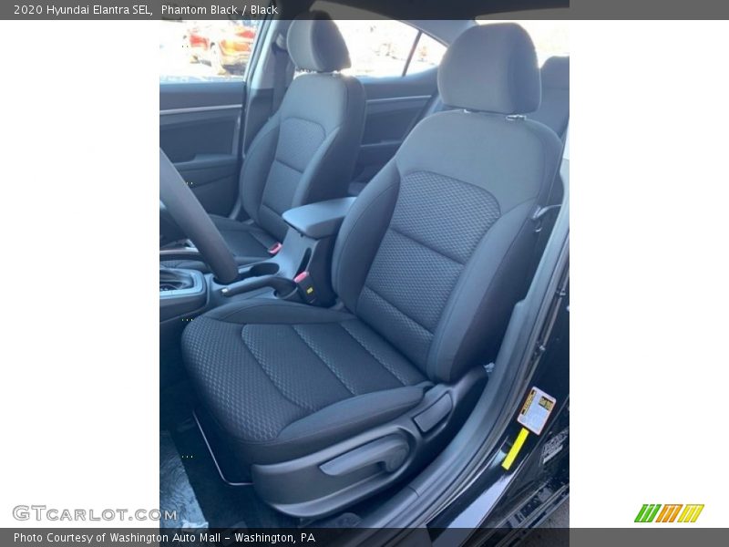 Phantom Black / Black 2020 Hyundai Elantra SEL