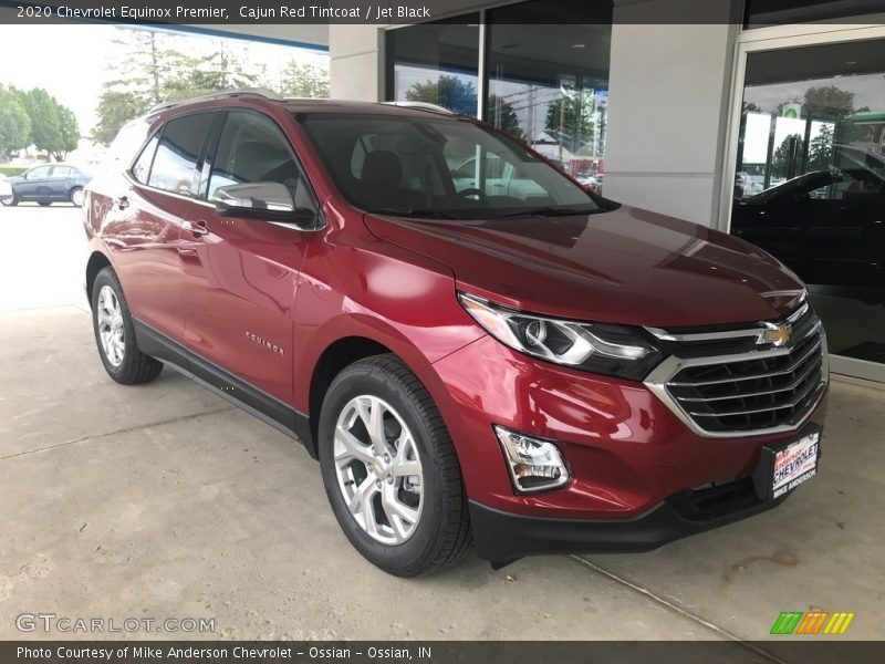 Cajun Red Tintcoat / Jet Black 2020 Chevrolet Equinox Premier