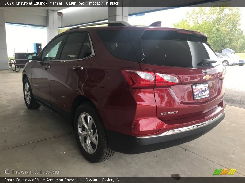 Cajun Red Tintcoat / Jet Black 2020 Chevrolet Equinox Premier