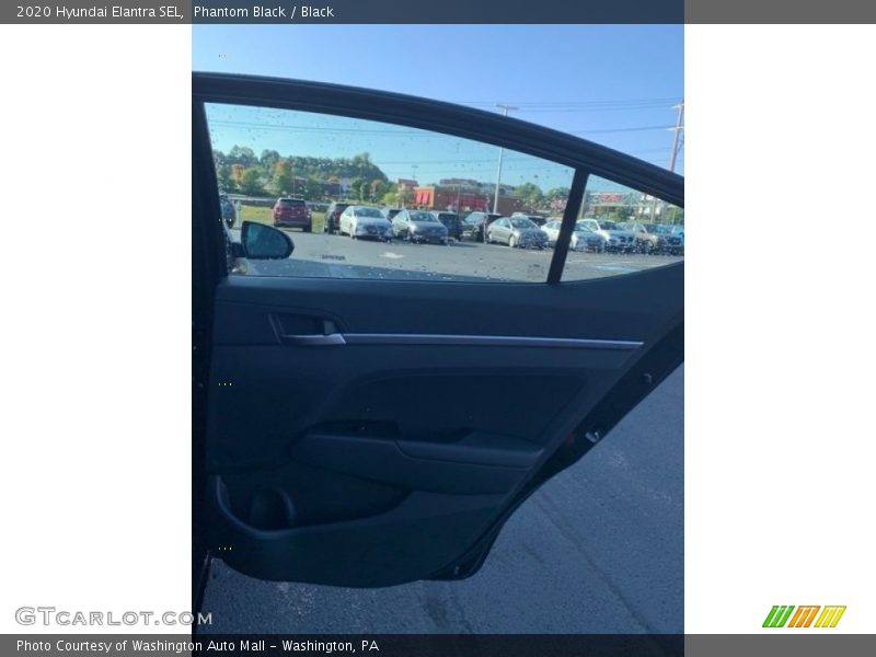 Phantom Black / Black 2020 Hyundai Elantra SEL
