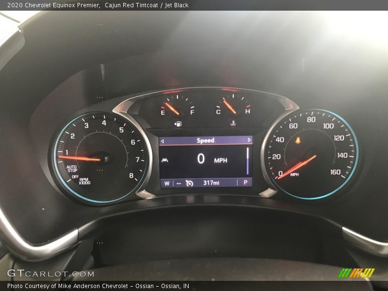 Cajun Red Tintcoat / Jet Black 2020 Chevrolet Equinox Premier