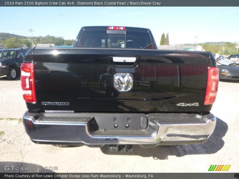Diamond Black Crystal Pearl / Black/Diesel Gray 2019 Ram 2500 Bighorn Crew Cab 4x4