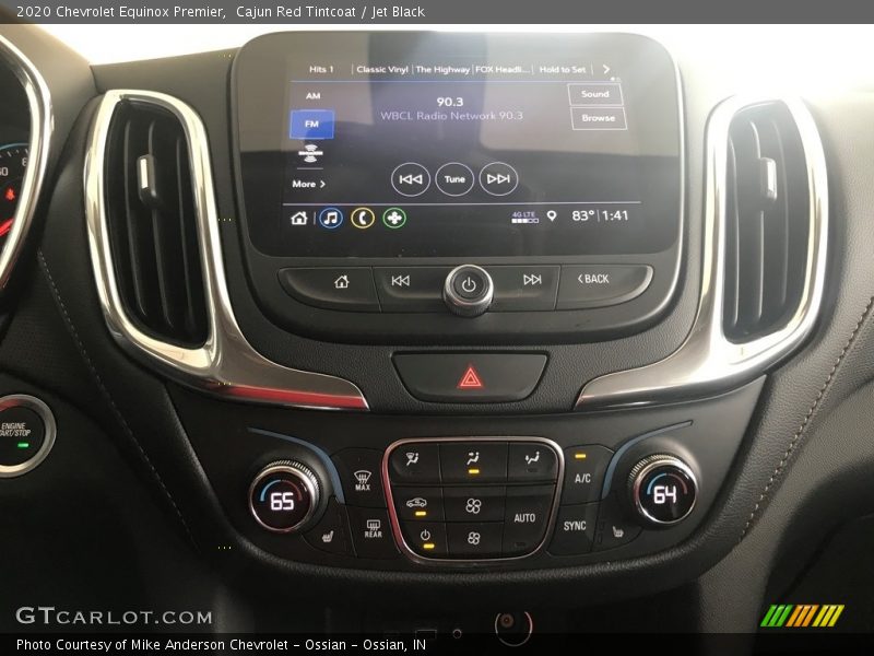 Cajun Red Tintcoat / Jet Black 2020 Chevrolet Equinox Premier