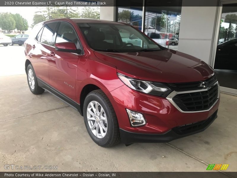 Cajun Red Tintcoat / Jet Black 2020 Chevrolet Equinox LT