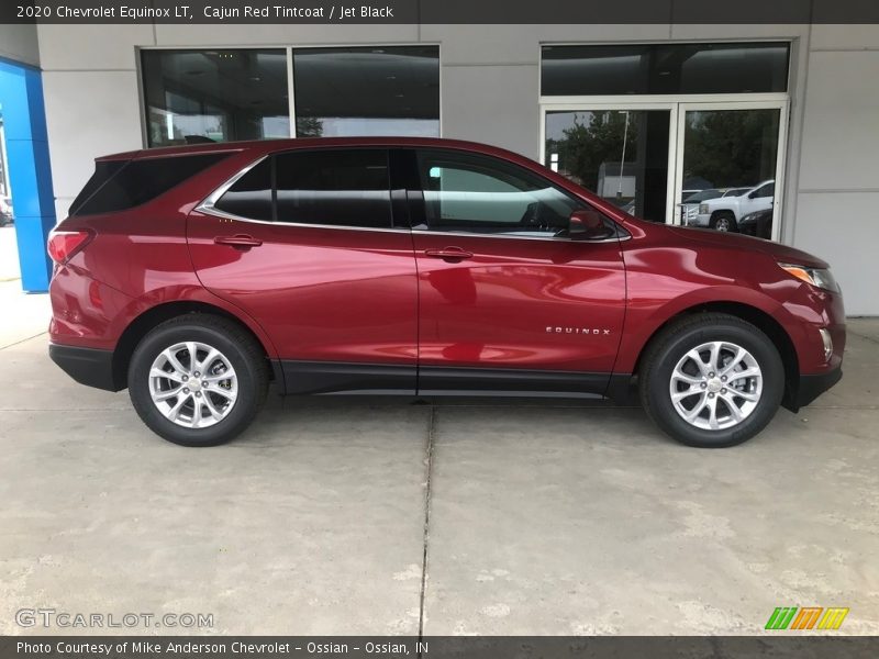 Cajun Red Tintcoat / Jet Black 2020 Chevrolet Equinox LT