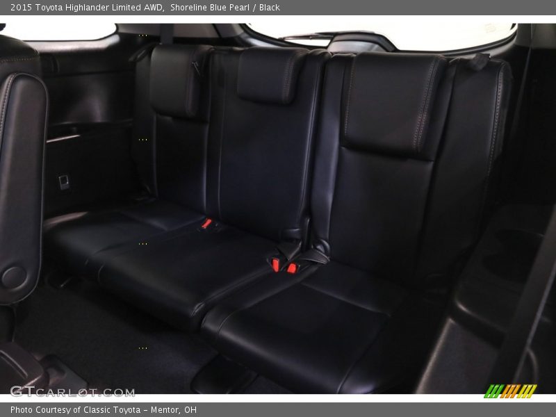 Shoreline Blue Pearl / Black 2015 Toyota Highlander Limited AWD