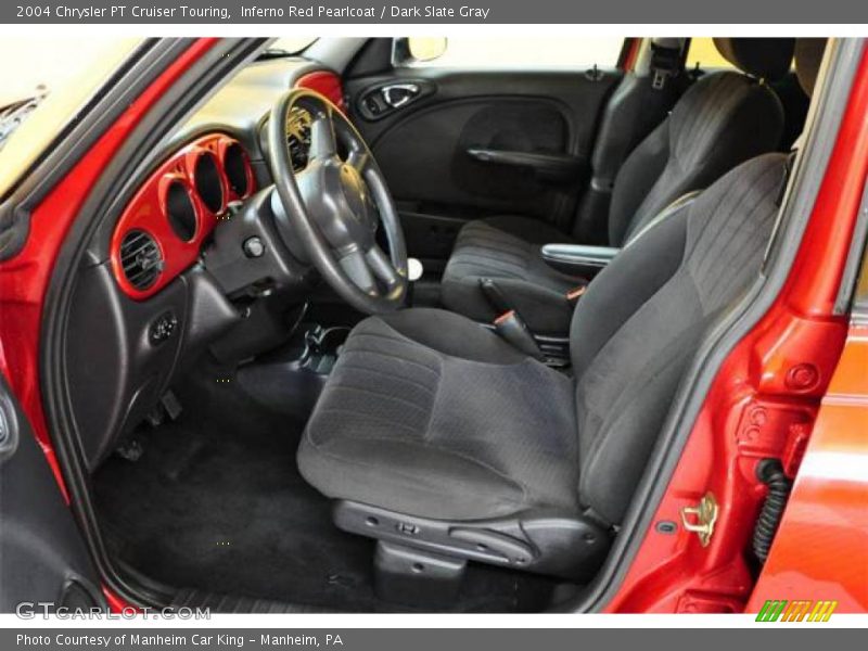 Inferno Red Pearlcoat / Dark Slate Gray 2004 Chrysler PT Cruiser Touring
