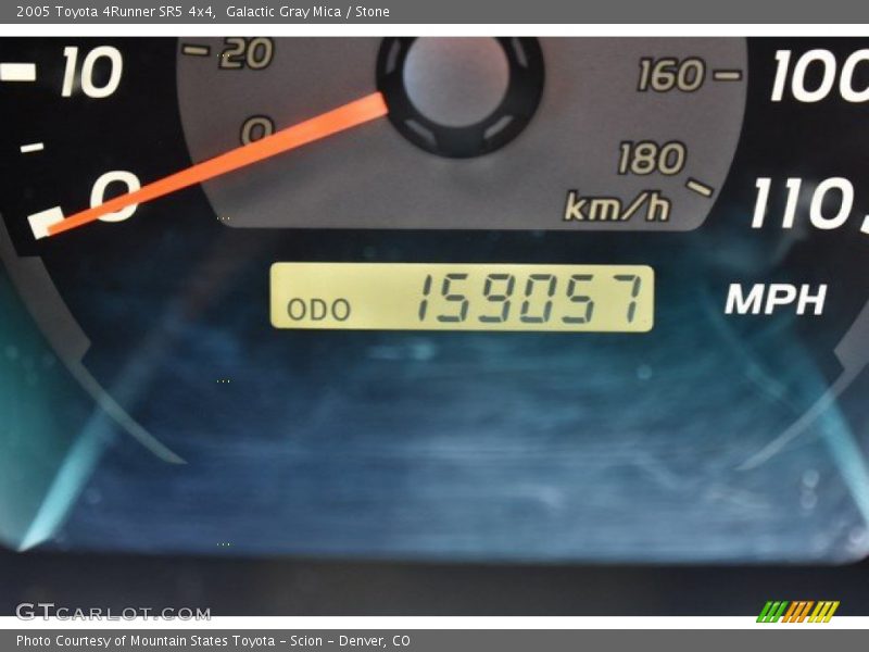 Galactic Gray Mica / Stone 2005 Toyota 4Runner SR5 4x4