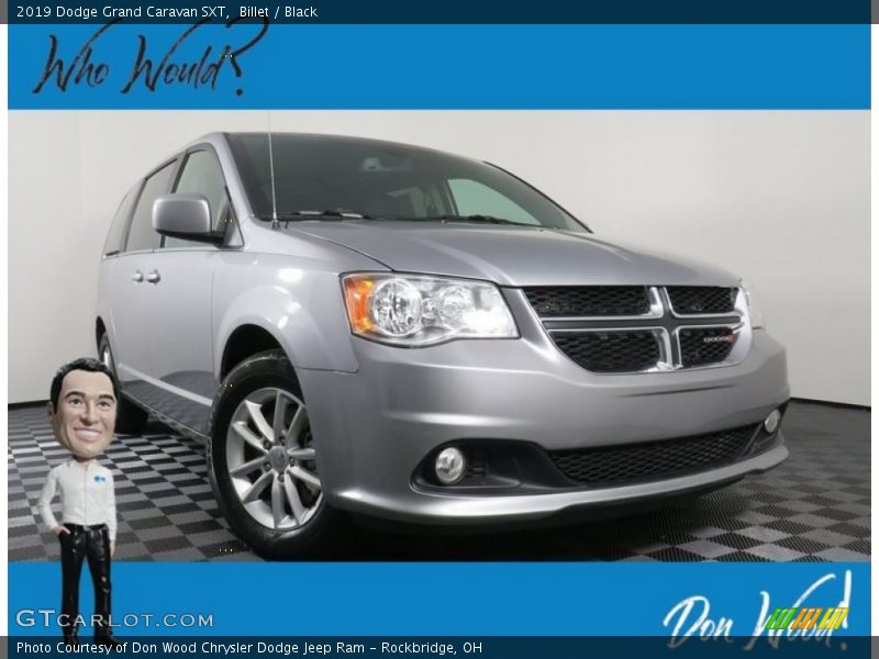 Billet / Black 2019 Dodge Grand Caravan SXT