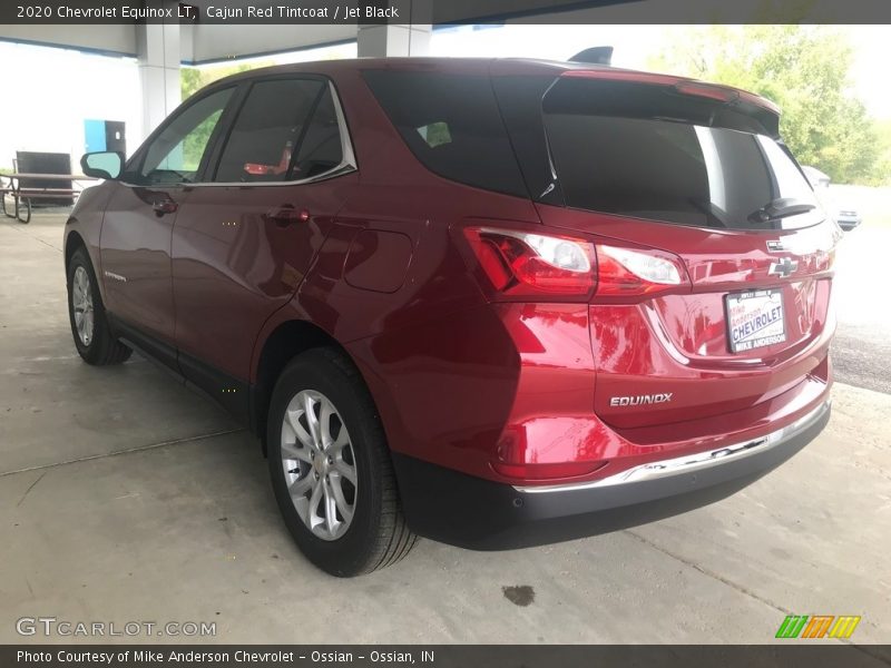 Cajun Red Tintcoat / Jet Black 2020 Chevrolet Equinox LT