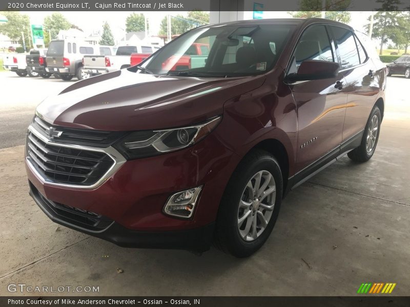 Cajun Red Tintcoat / Jet Black 2020 Chevrolet Equinox LT