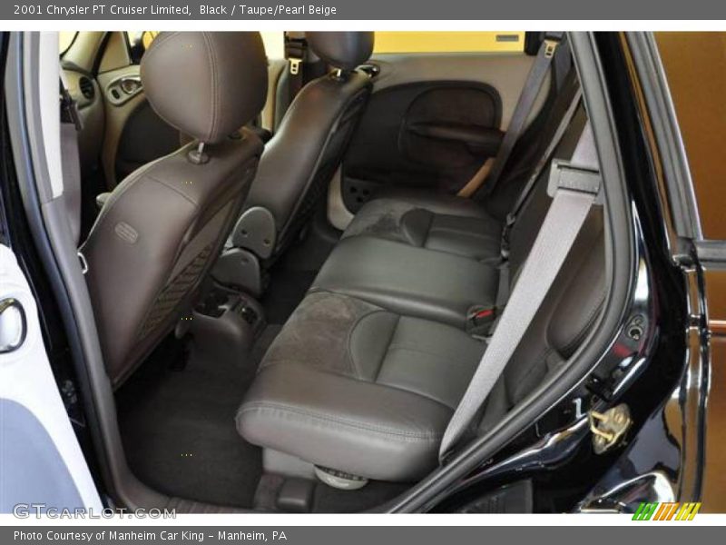 Black / Taupe/Pearl Beige 2001 Chrysler PT Cruiser Limited