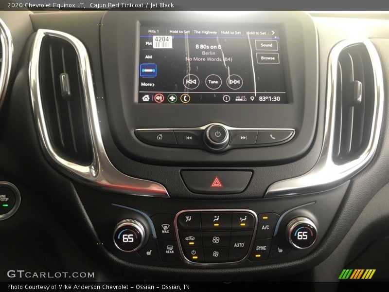 Cajun Red Tintcoat / Jet Black 2020 Chevrolet Equinox LT