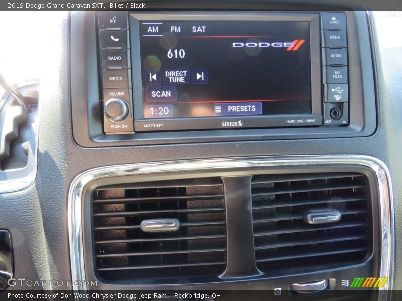Billet / Black 2019 Dodge Grand Caravan SXT
