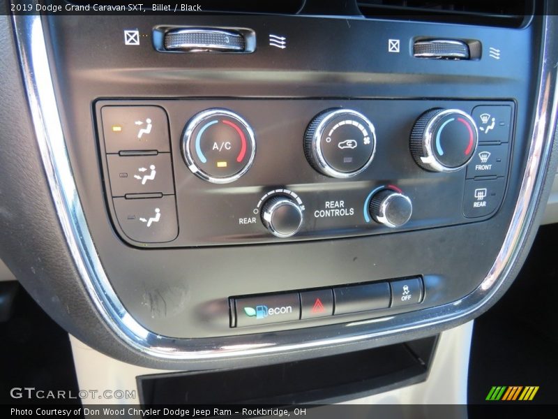 Billet / Black 2019 Dodge Grand Caravan SXT