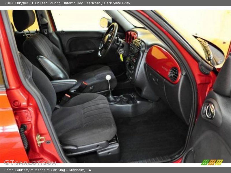 Inferno Red Pearlcoat / Dark Slate Gray 2004 Chrysler PT Cruiser Touring