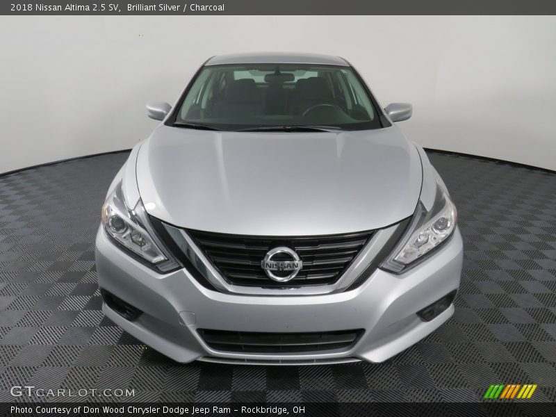 Brilliant Silver / Charcoal 2018 Nissan Altima 2.5 SV