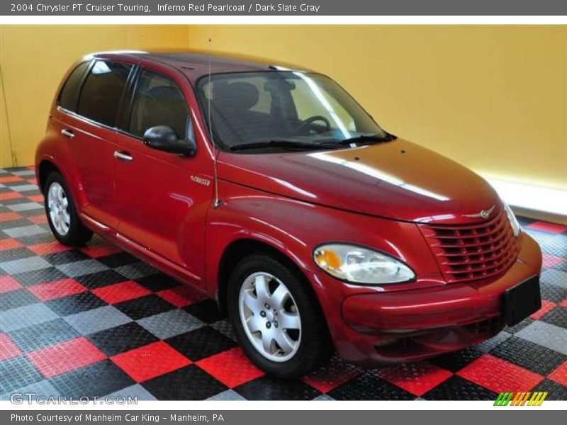 Inferno Red Pearlcoat / Dark Slate Gray 2004 Chrysler PT Cruiser Touring
