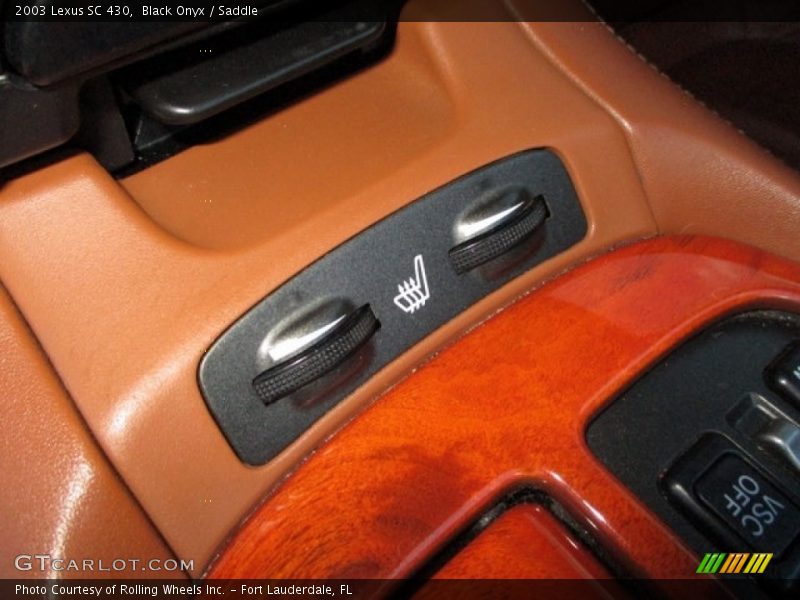 Black Onyx / Saddle 2003 Lexus SC 430