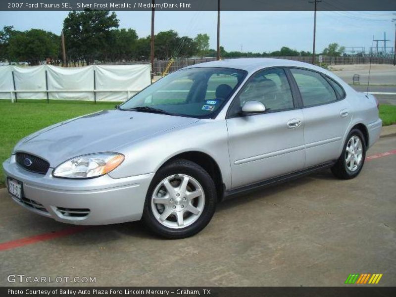 Silver Frost Metallic / Medium/Dark Flint 2007 Ford Taurus SEL