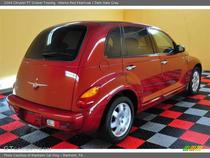 Inferno Red Pearlcoat / Dark Slate Gray 2004 Chrysler PT Cruiser Touring