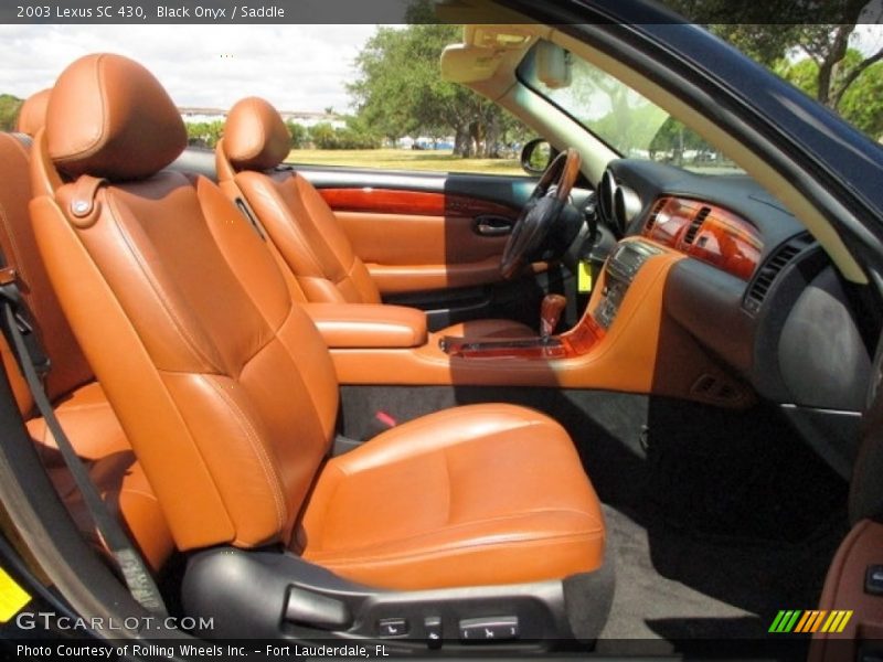 Black Onyx / Saddle 2003 Lexus SC 430