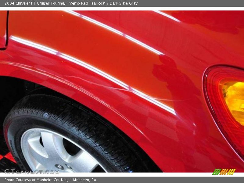Inferno Red Pearlcoat / Dark Slate Gray 2004 Chrysler PT Cruiser Touring
