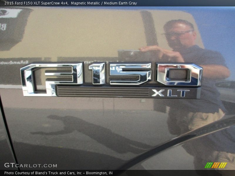 Magnetic Metallic / Medium Earth Gray 2015 Ford F150 XLT SuperCrew 4x4