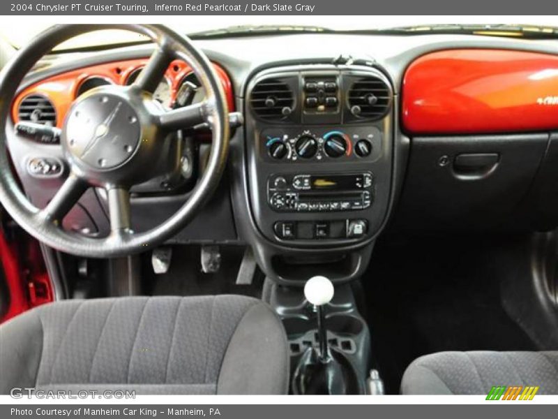 Inferno Red Pearlcoat / Dark Slate Gray 2004 Chrysler PT Cruiser Touring