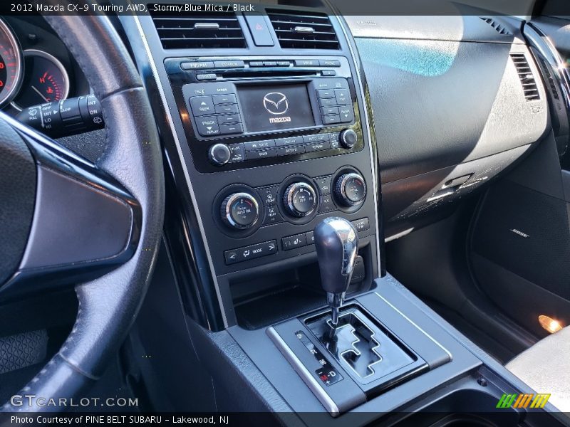 Stormy Blue Mica / Black 2012 Mazda CX-9 Touring AWD