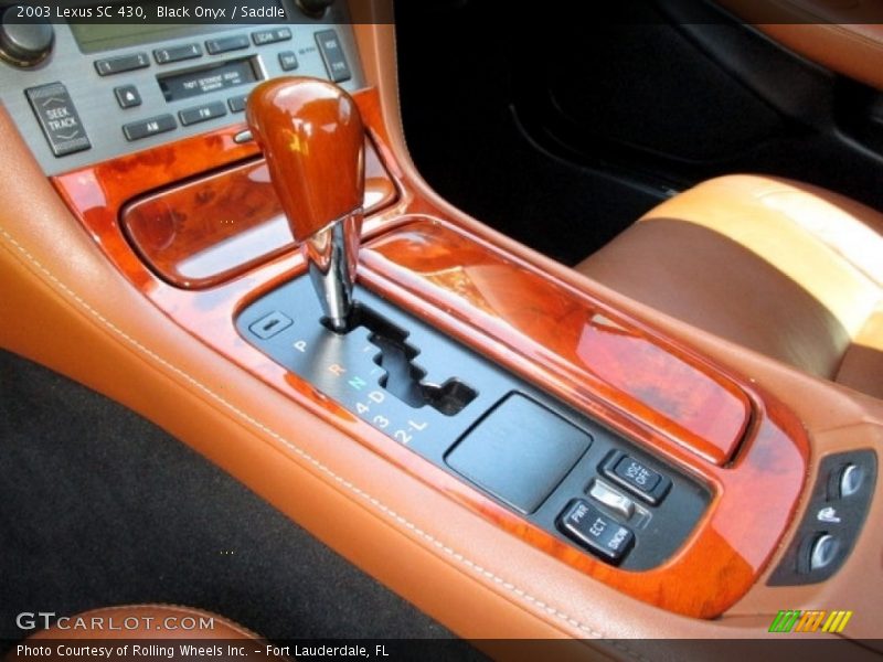 Black Onyx / Saddle 2003 Lexus SC 430