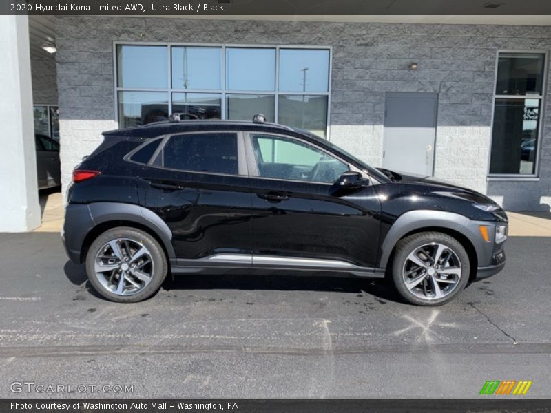 Ultra Black / Black 2020 Hyundai Kona Limited AWD