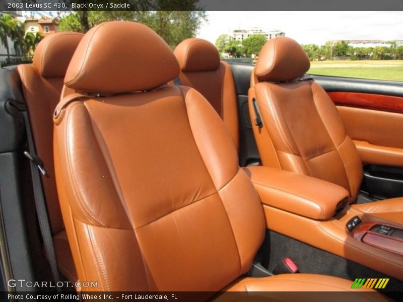 Black Onyx / Saddle 2003 Lexus SC 430