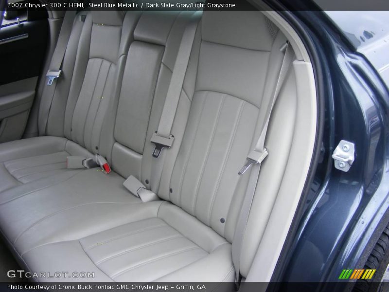 Steel Blue Metallic / Dark Slate Gray/Light Graystone 2007 Chrysler 300 C HEMI