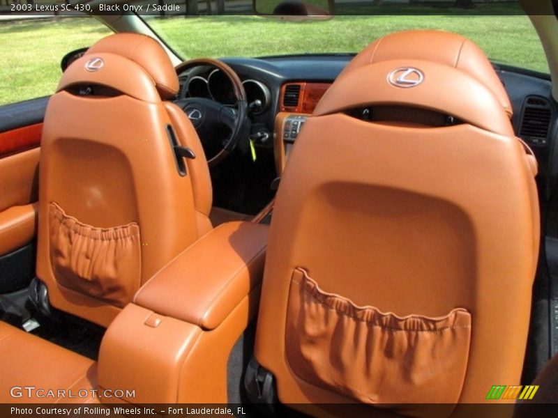 Black Onyx / Saddle 2003 Lexus SC 430