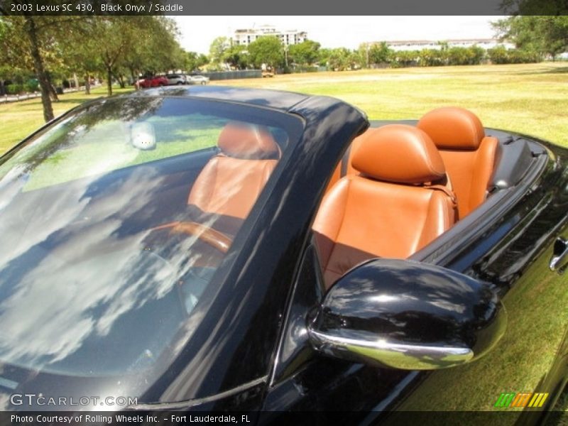 Black Onyx / Saddle 2003 Lexus SC 430