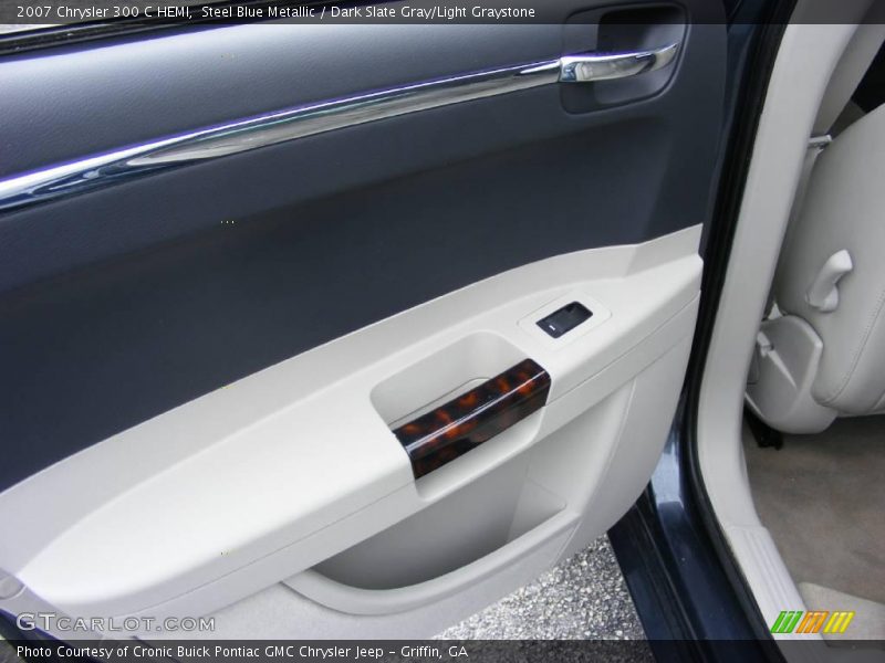 Steel Blue Metallic / Dark Slate Gray/Light Graystone 2007 Chrysler 300 C HEMI