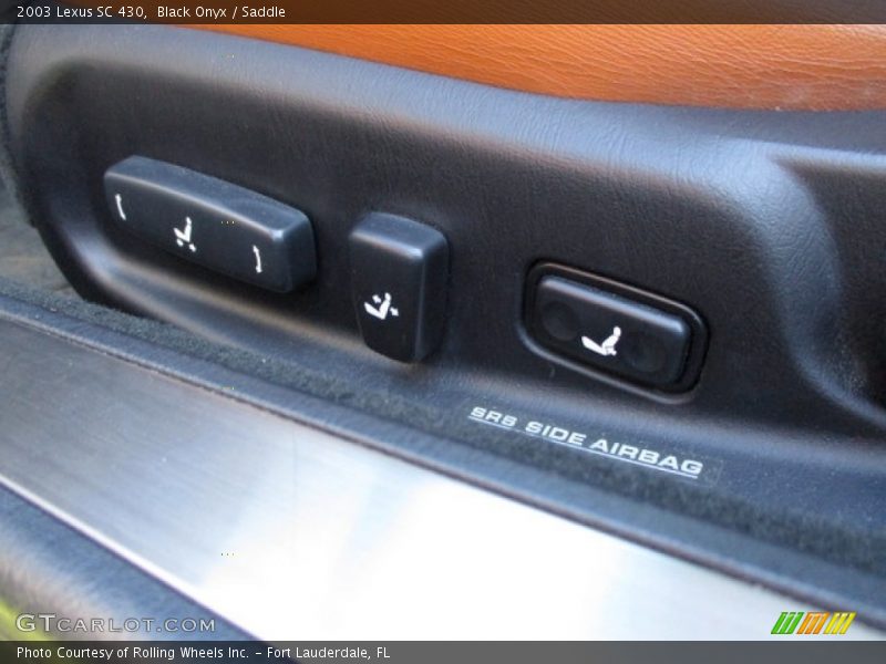 Black Onyx / Saddle 2003 Lexus SC 430