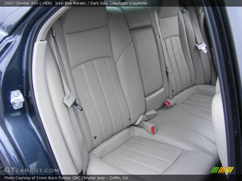 Steel Blue Metallic / Dark Slate Gray/Light Graystone 2007 Chrysler 300 C HEMI