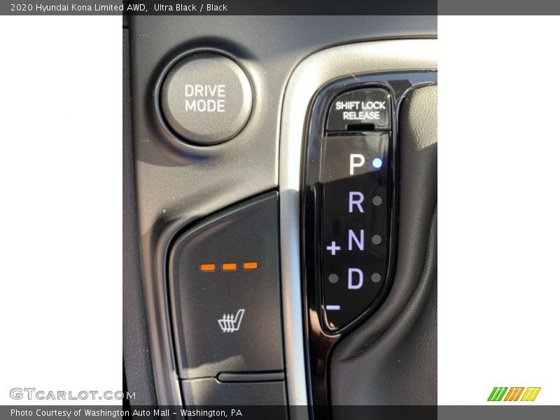 Ultra Black / Black 2020 Hyundai Kona Limited AWD