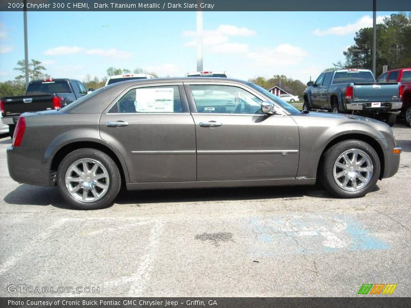 Dark Titanium Metallic / Dark Slate Gray 2009 Chrysler 300 C HEMI