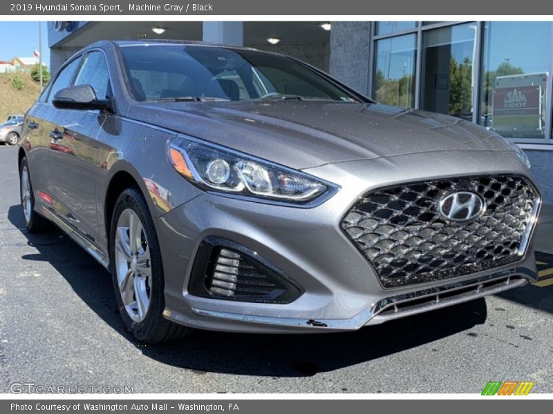 Machine Gray / Black 2019 Hyundai Sonata Sport