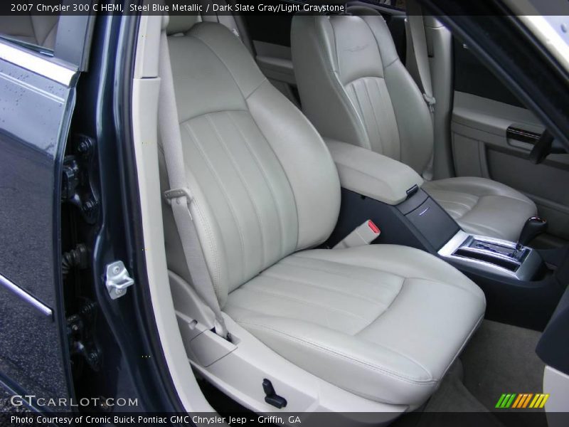 Steel Blue Metallic / Dark Slate Gray/Light Graystone 2007 Chrysler 300 C HEMI