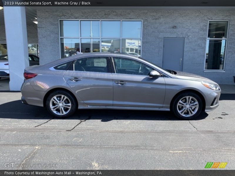 Machine Gray / Black 2019 Hyundai Sonata Sport