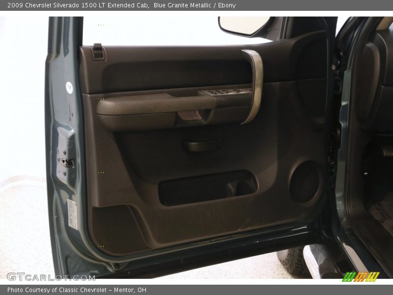 Blue Granite Metallic / Ebony 2009 Chevrolet Silverado 1500 LT Extended Cab