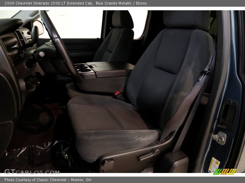 Blue Granite Metallic / Ebony 2009 Chevrolet Silverado 1500 LT Extended Cab