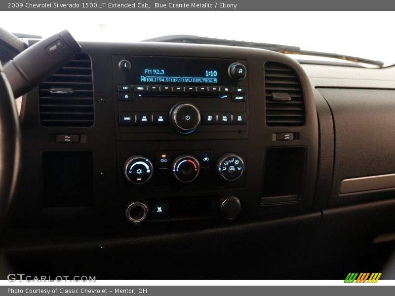 Blue Granite Metallic / Ebony 2009 Chevrolet Silverado 1500 LT Extended Cab